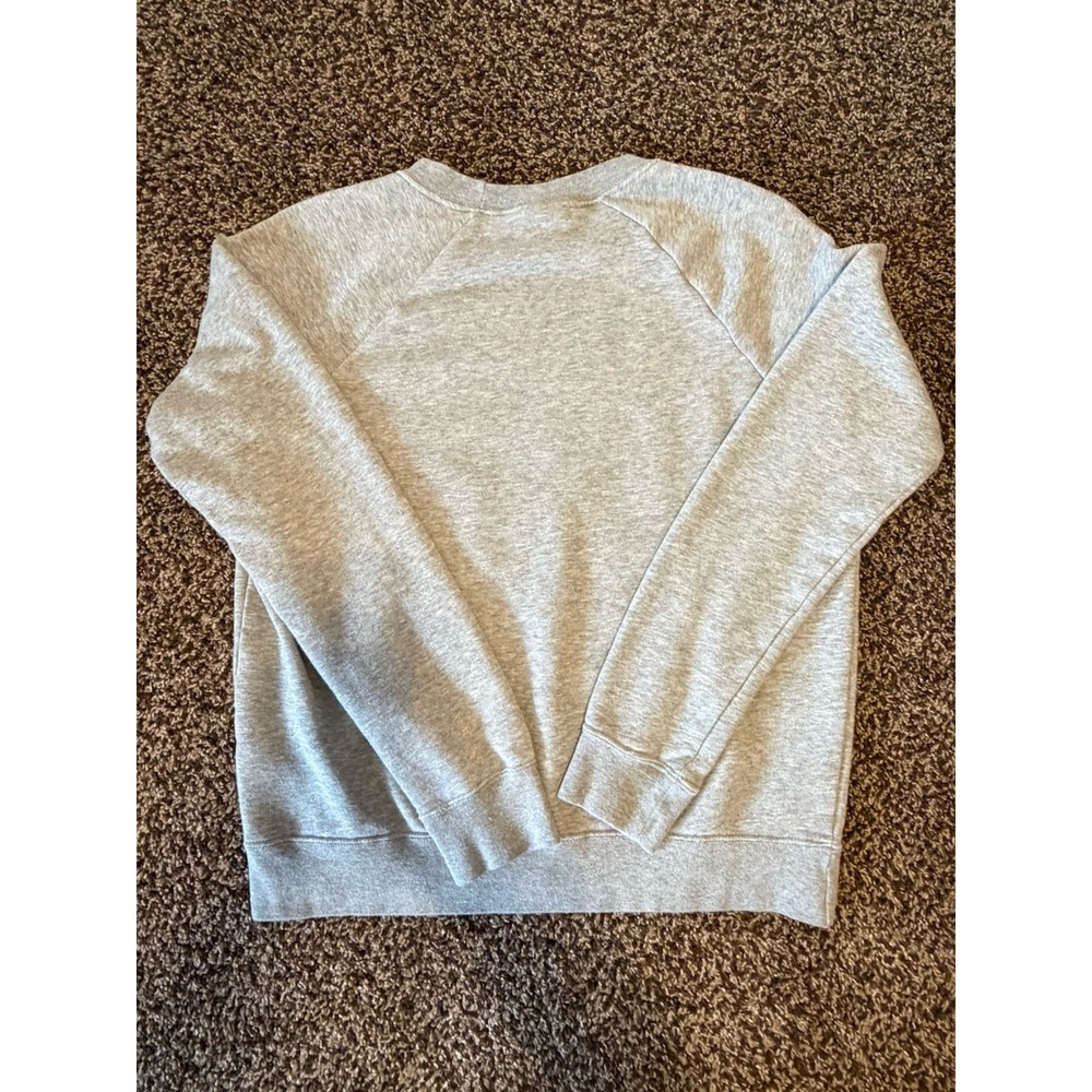 Nike Grey Women's Crewneck Sweatshirt Small Long Sleeve - Picture 2 of 5